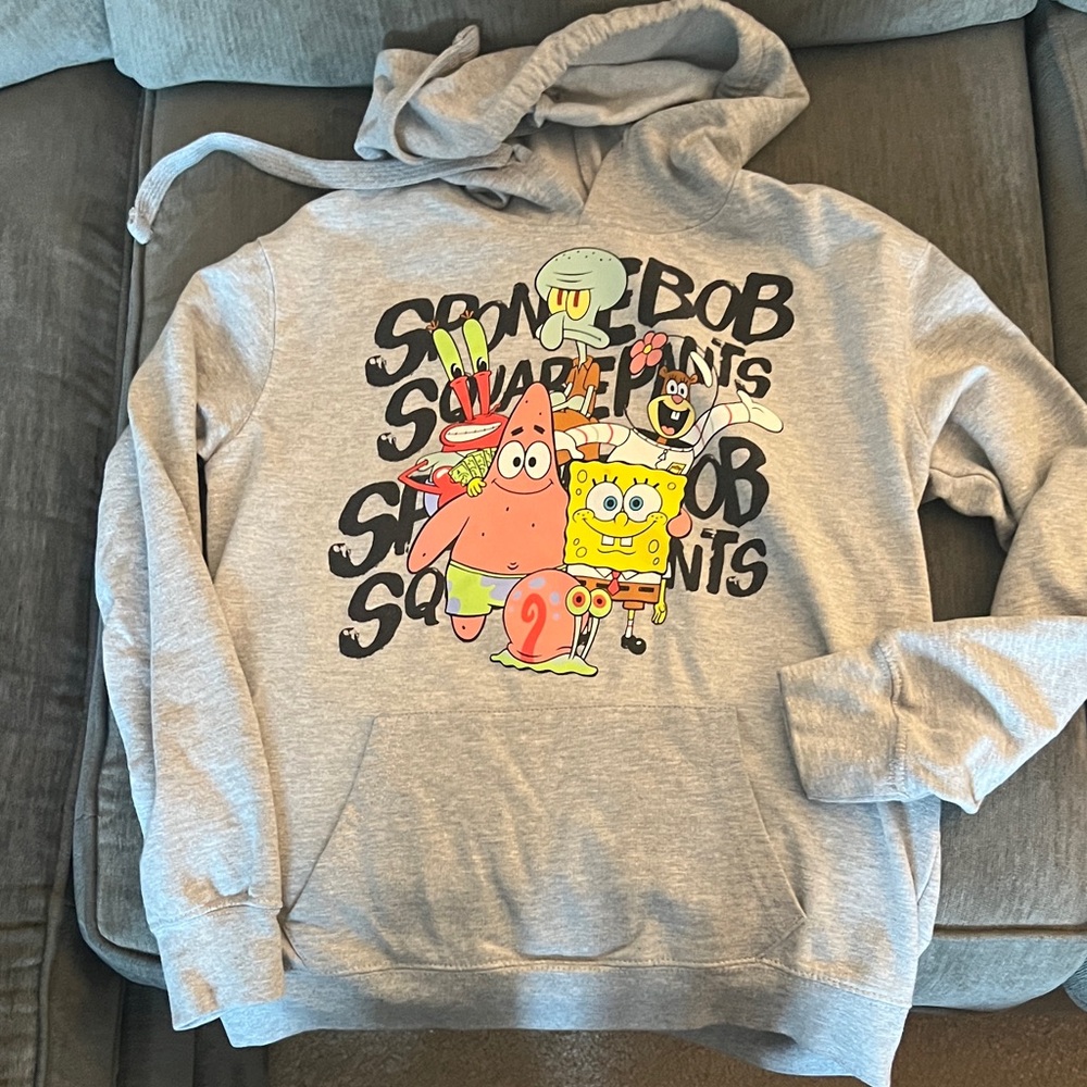SpongeBob SquarePants Gray Hoodie